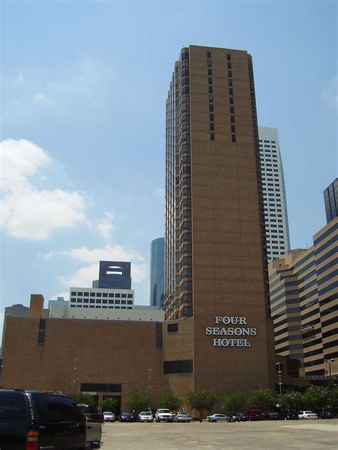 Four seasons houston - Four Seasons Houston 1300 Lamar Street, Houston, 77010, TX. 931 Reviews. Four Seasons Houston 931 Reviews. Enter Your Trip Dates Select Dates. 1 Room / 2 Adults. 1 rooms, 2 adults Rooms: Subtract one room. 1 Add one room. Adults: Subtract one adult. 2 Add one adult. Close Show Prices ...